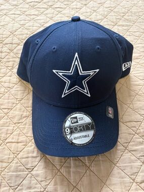 New Era Dallas Cowboys NFL The League Navy Blue 9Forty Adjustable Hat Cap